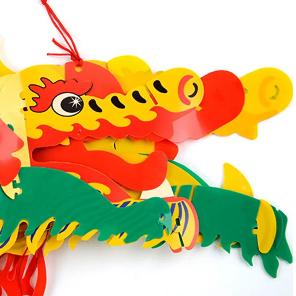 2020 китайский новогодний Дракон гирлянда подвесное украшение фонарь лодка