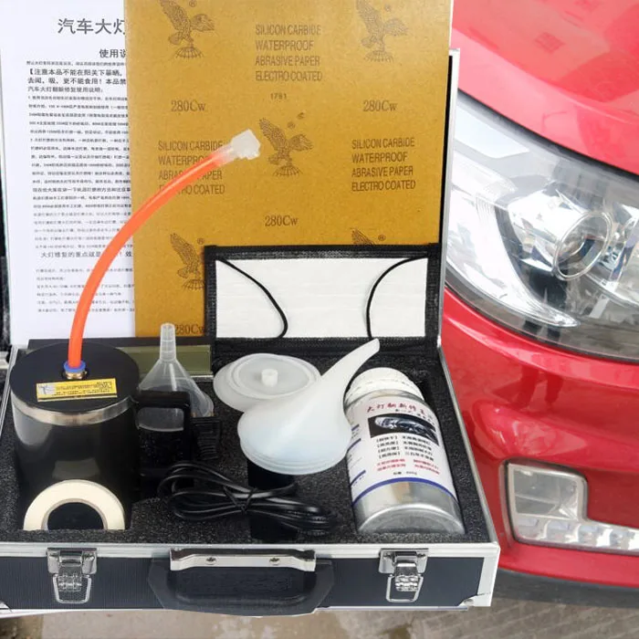 Новая и популярная система восстановления линз фар третьего поколения с защитой