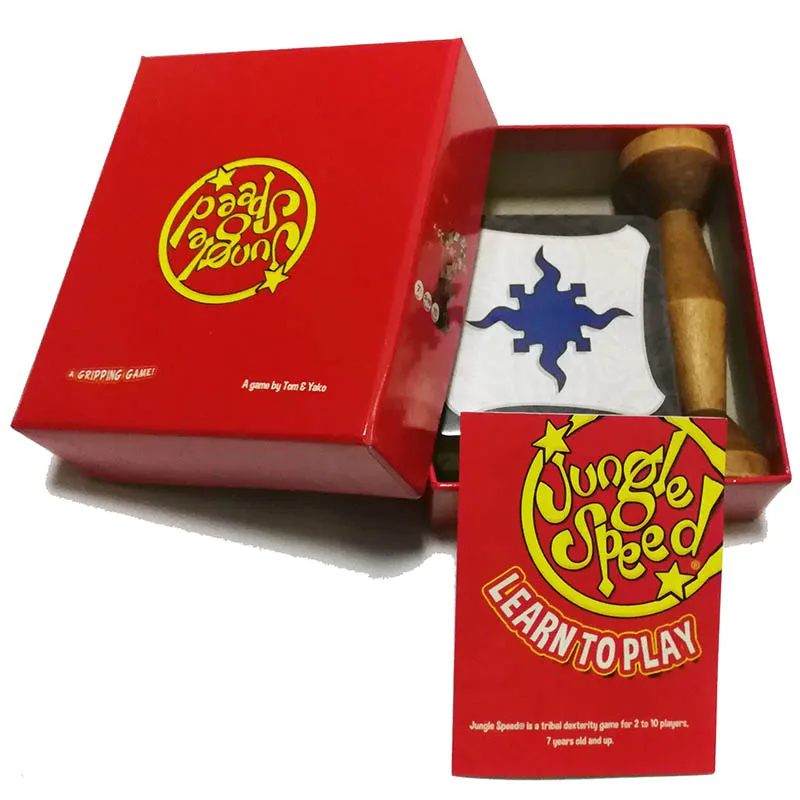 Настольная игра Funly коричневые деревянные джунгли Токен быстрая пара скоростной