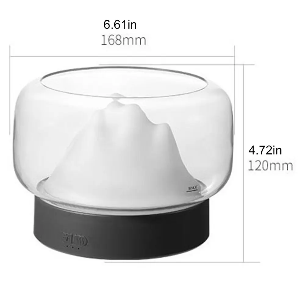 

Ultrasonic Air Humidifier Aroma Diffuser 400ML Essential Oil Aromatherapy Difusor With Warm And Color LED Lamp Humidificador