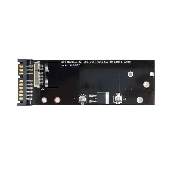 PCBA 17 + 7pin SSD HDD к SATA 22Pin жесткий диск картридж для Macbook Air Pro MD223 MD224 MD231 MD232|Компьютерные