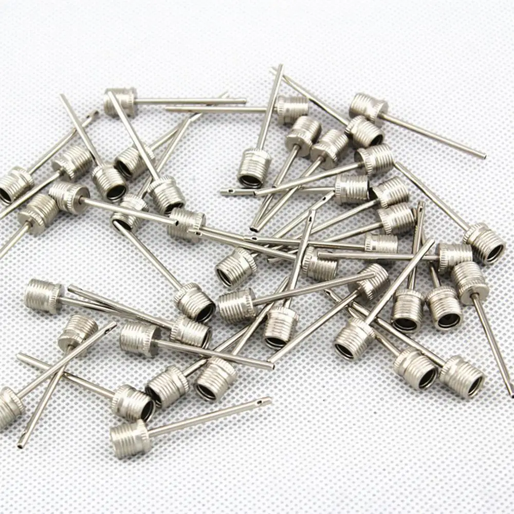 

10 Pcs Inflating Needle Basketball Soccer Football Pump Needle Pins Inflatable Nozzle