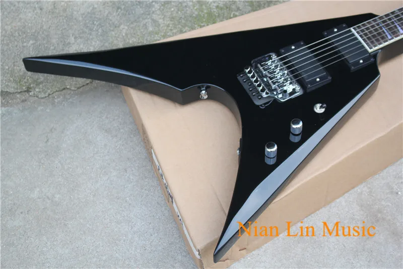 6-ой Электрогитары в Форма гриф из красного дерева с 24 Лады хром аппаратные