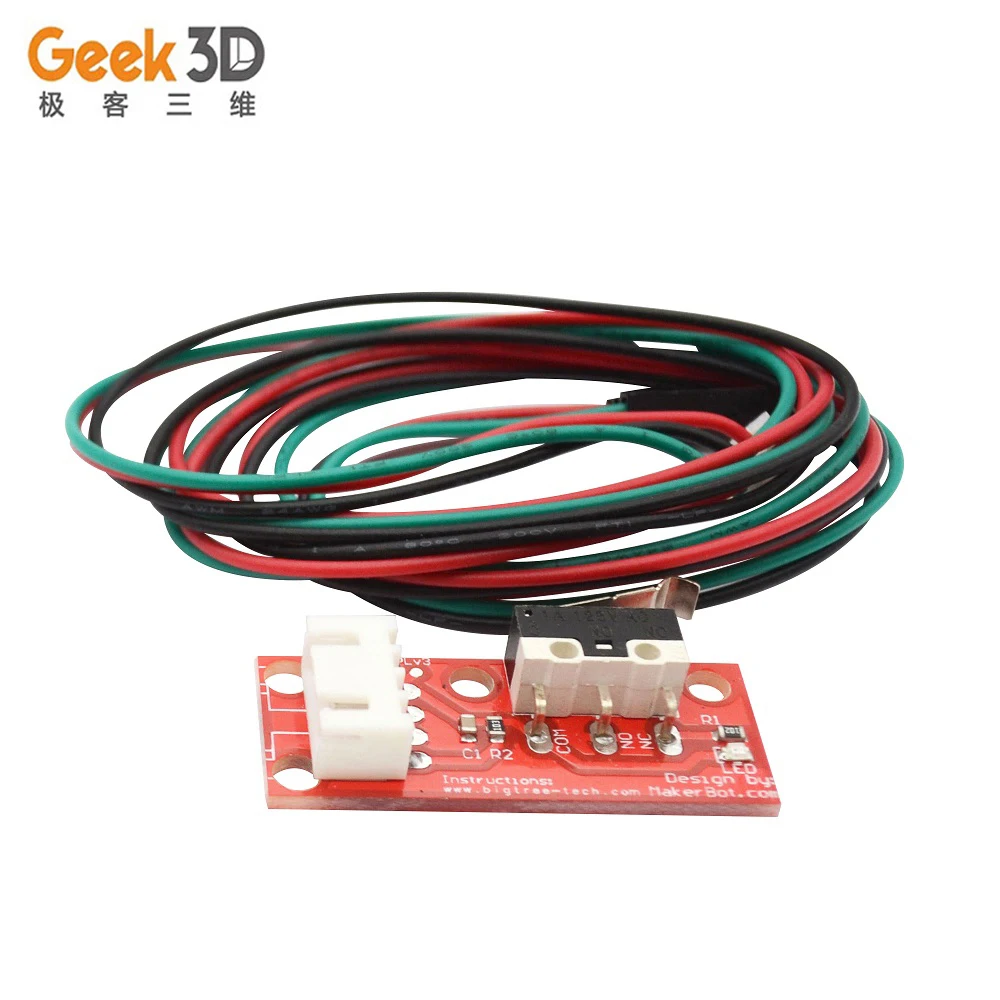 

RAMPS1.4 Control Board Part Switch Accessories Endstop Mechanical Limit Switches with 3Pin 70cm Cable For 3D Printers Parts
