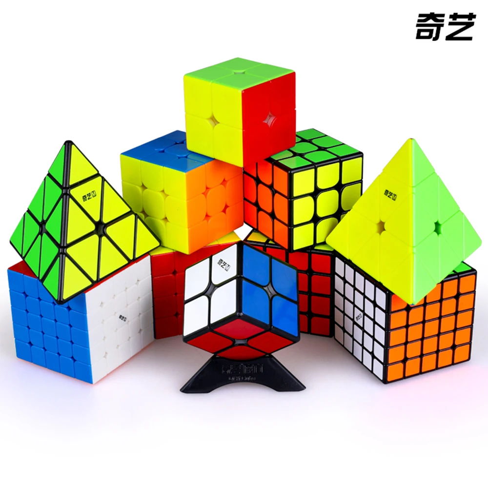 QiYi MS 5x5 Магнитный куб MoFangGe 5x5x5 Valk5 м Скорость комплекты пряди Стикеры s волшебный