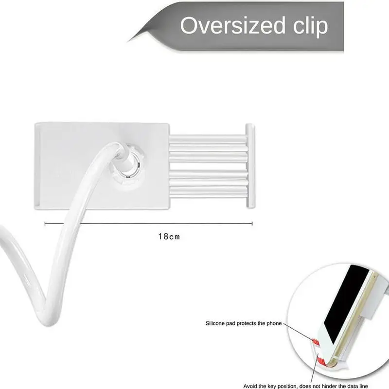 

Mobile Phone Holder Flexible Adjustable Cell Phone Desktop Home Bed Smartphone Universal Holder Lazy Stand Bracket Clip Mou P6S8