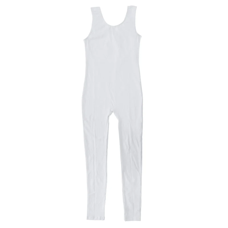 Взрослый Йога спортивные боди комбинезон балетное платье без рукавов костюм для