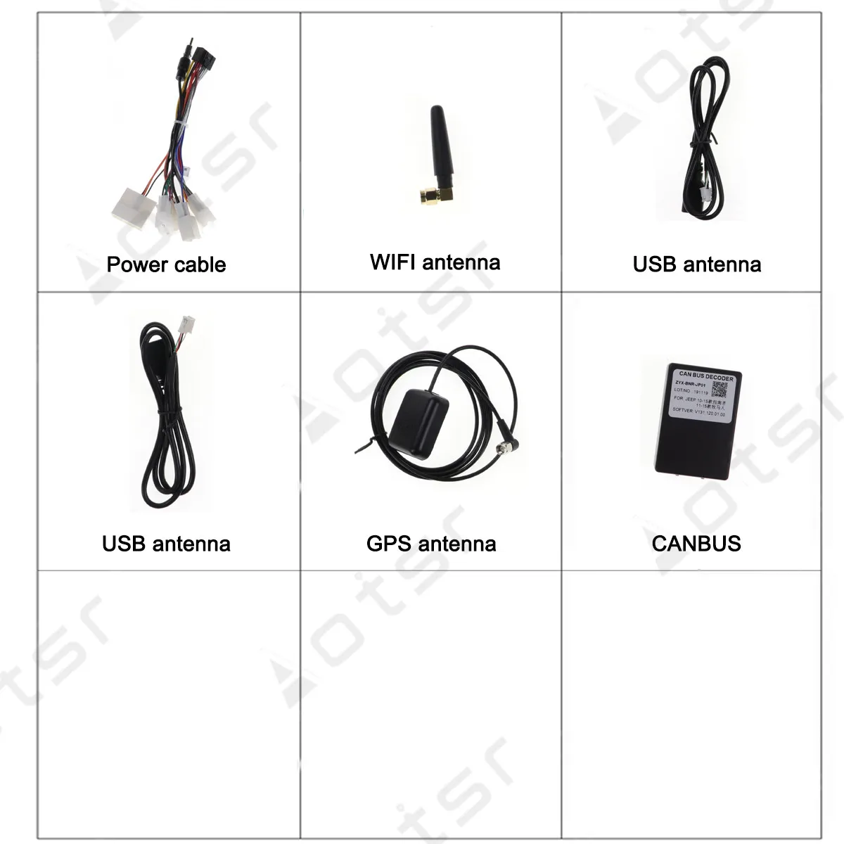 Автомобильный GPS-трекер AOTSR Android 10 0 16 ГБ для Toyota Land Cruiser 200 2008-2015 2 Din мультимедийный