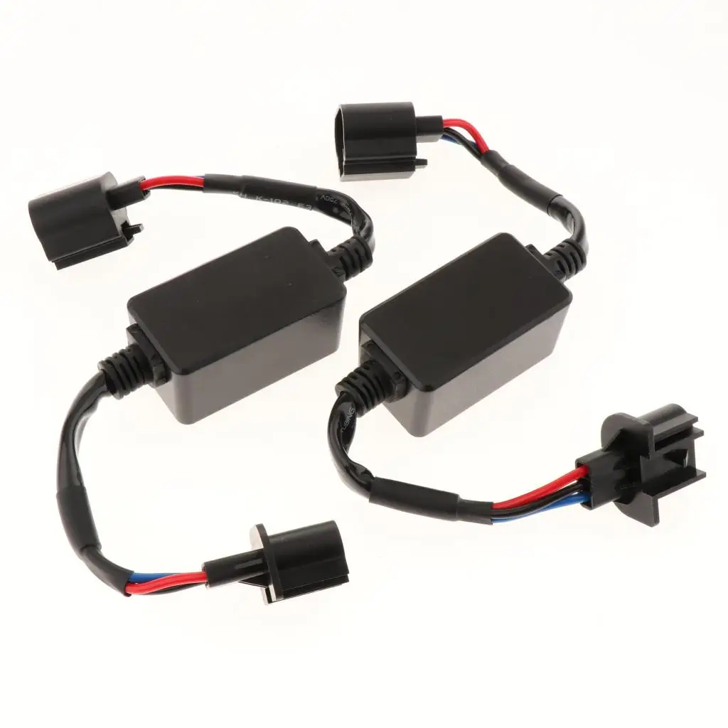 2X H13 светодиодный конденсатор CAN-BUS предупреждающий об отклонении отдельный