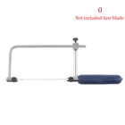 Ножовочная пила U-образной формы с регулируемой рамой 4 дюйма для ручной инструмент для работы по дереву 12 шт.