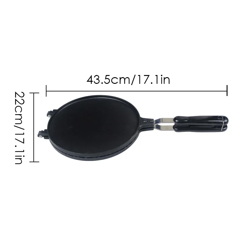 

Household Kitchen Gas Non-stick Egg Roll Maker Waffle Cone Making Mold Mould Baker Egg Roll Baking Tool