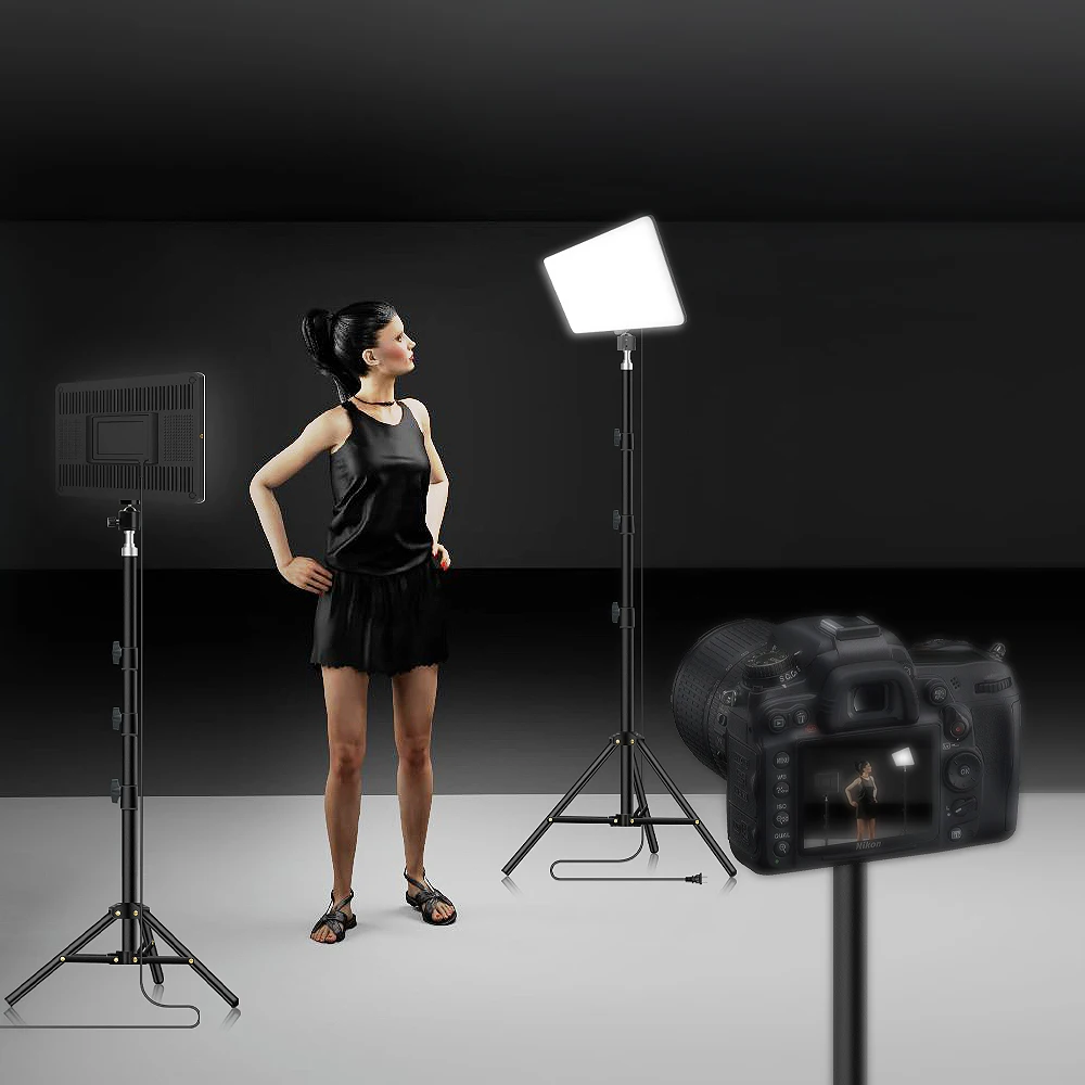 Новый светодиодный селфи освещение Панель с пультом дистанционного управления