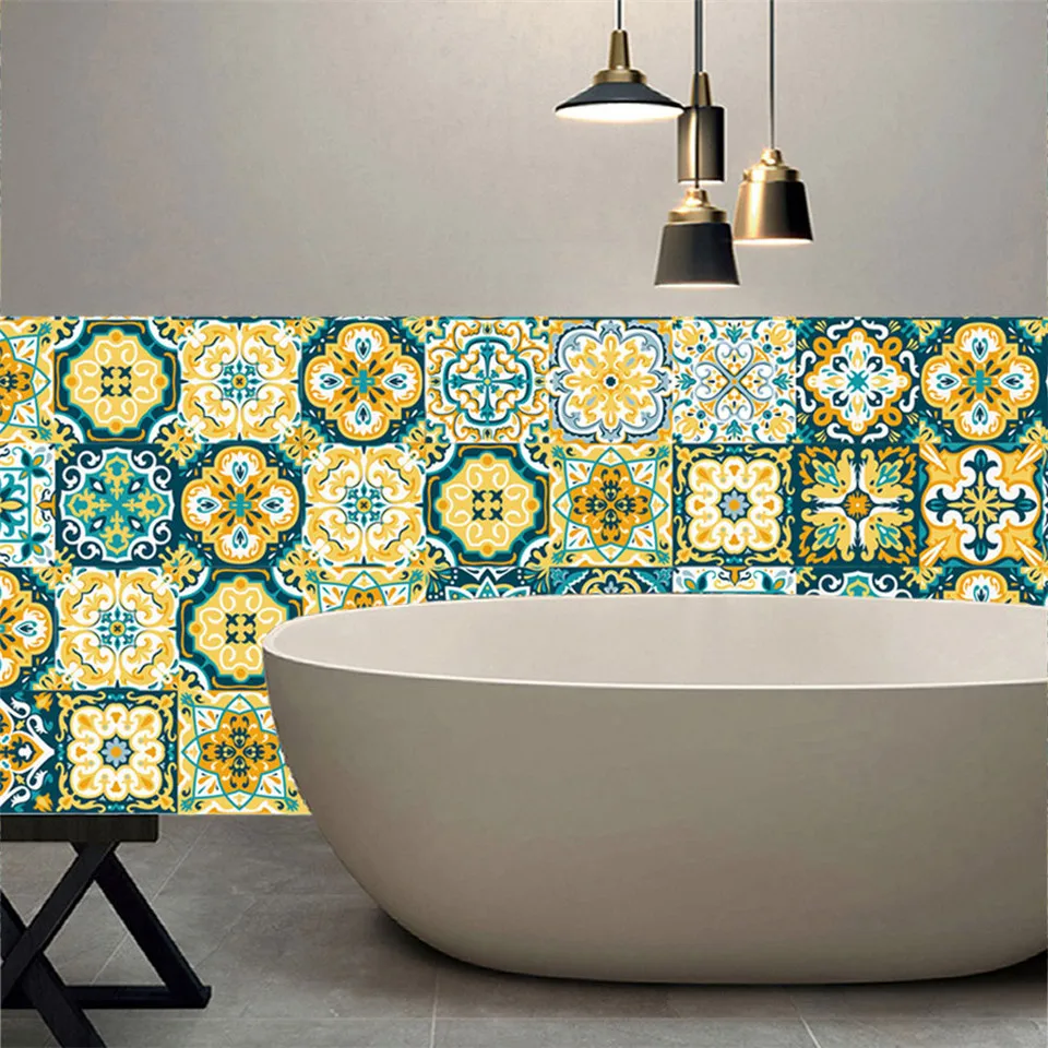 Самоклеящиеся водонепроницаемые обои винтажные в стиле барокко стикер для