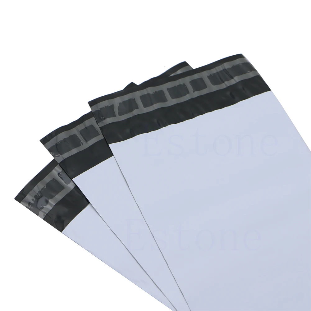 

100Pcs 13*30cm Poly Mailer Self Sealing Plastic Shipping Mailing Bag Polybag