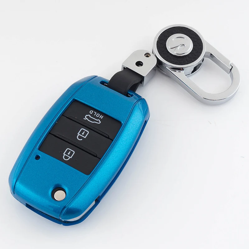Новинка красивый чехол для автомобильного ключа из АБС пластика Kia Rio QL Sportage Ceed