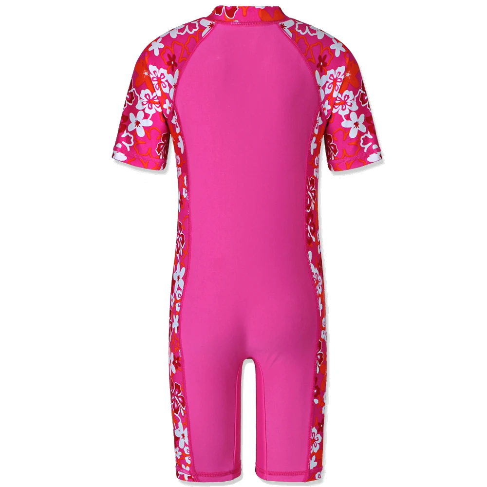 BAOHULU/купальный костюм для малышей возрастом от 1 года до 10 лет, детский купальный костюм с принтом для девочек и мальчиков, купальный костюм с длинными рукавами для девочек UPF50
