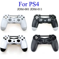 yuxi for ps4 controller jds001 jdm 011 front back hard plastic upper housing shell case for ps4 1100 1000 gamepad