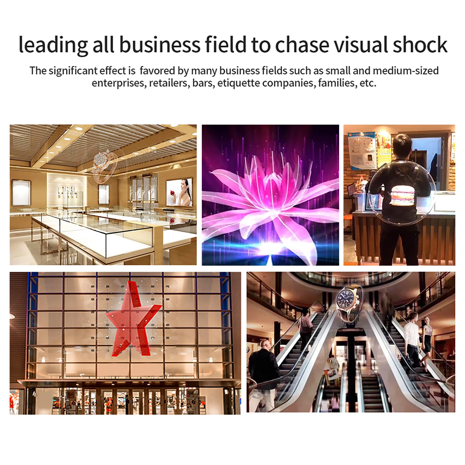 3D голографический проектор дисплей вентилятор фото видео голографическая