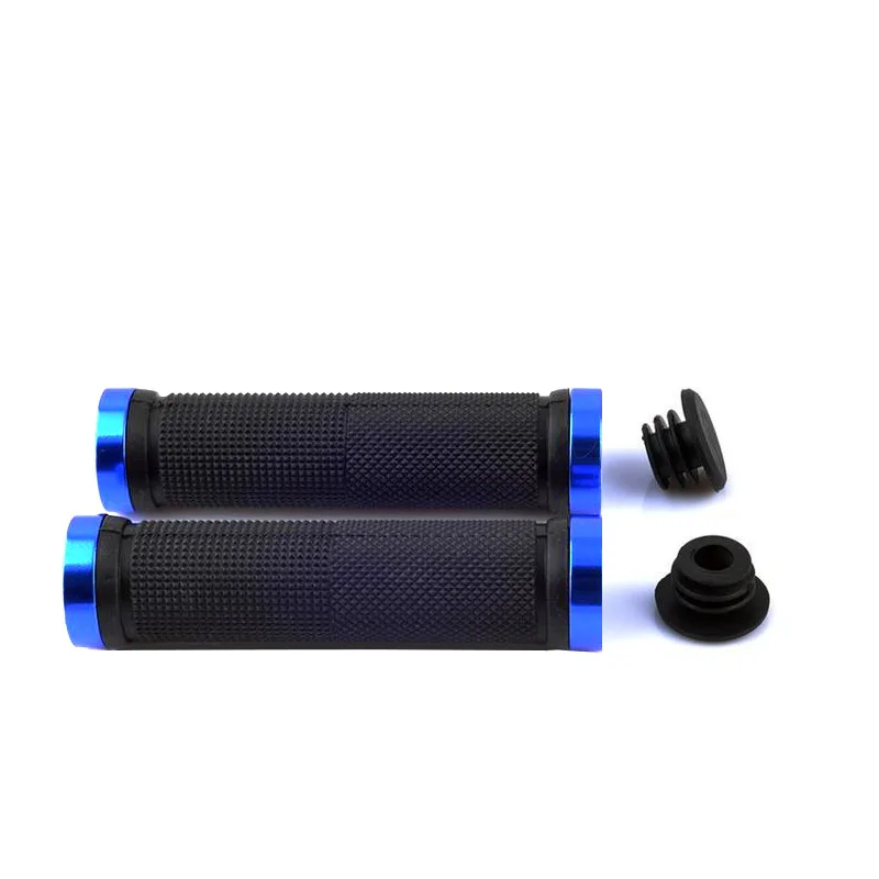

New 1 Pair Mountain Road Cycling Bike Bicycle MTB Handlebar Cover Grips Smooth Soft Rubber Anti-slip Handle Grip Lock Bar End