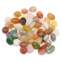 colorful natural stones non porous crystal loose riverstones pebble beads for fish tank potted jewelry supplies free shipping