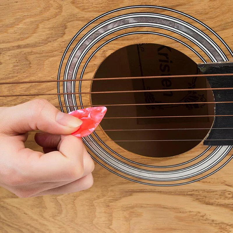 10 шт. Новые акустические медиаторы s Plectrum Celluloid аксессуары для электрической