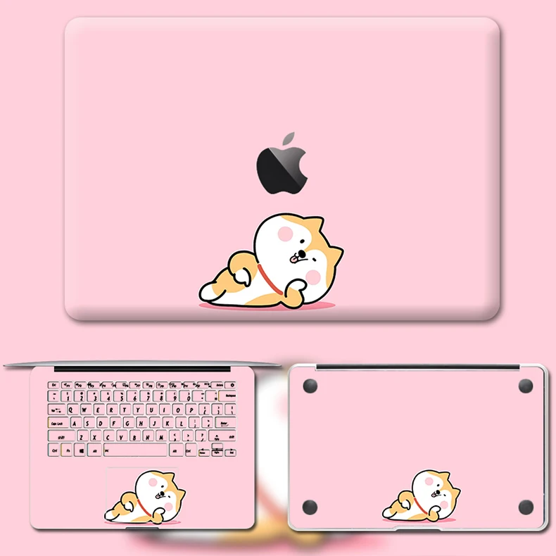 010 Прекрасный милый ноутбук наклейка для Macbook Pro Air 11 13 15 retina полный корпус кожи протектор милый стикер kawaii протектор кожи - Цвет: 010