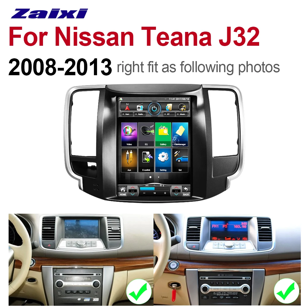Авто Радио 2 Din Автомобильный dvd плеер на основе Android для Nissan Teana J32 2008 2009 2010 2011 2012 2013