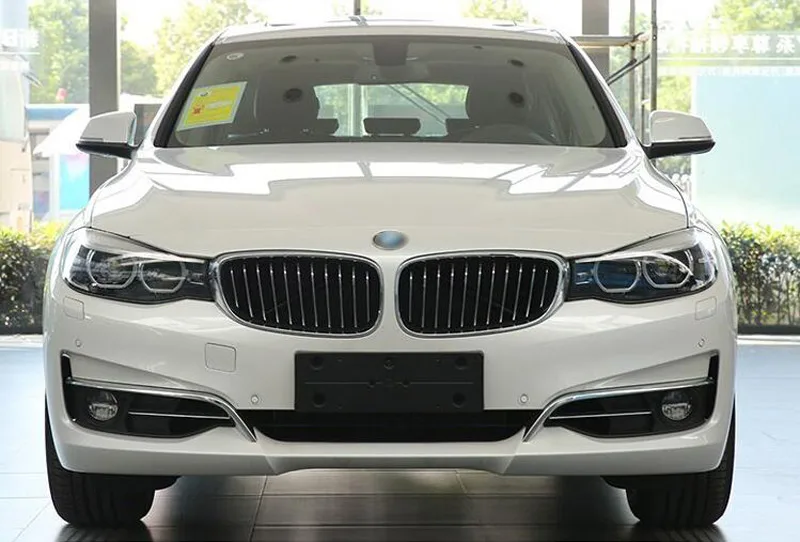 Передние противотуманные фары из АБС пластика хромированные полоски для