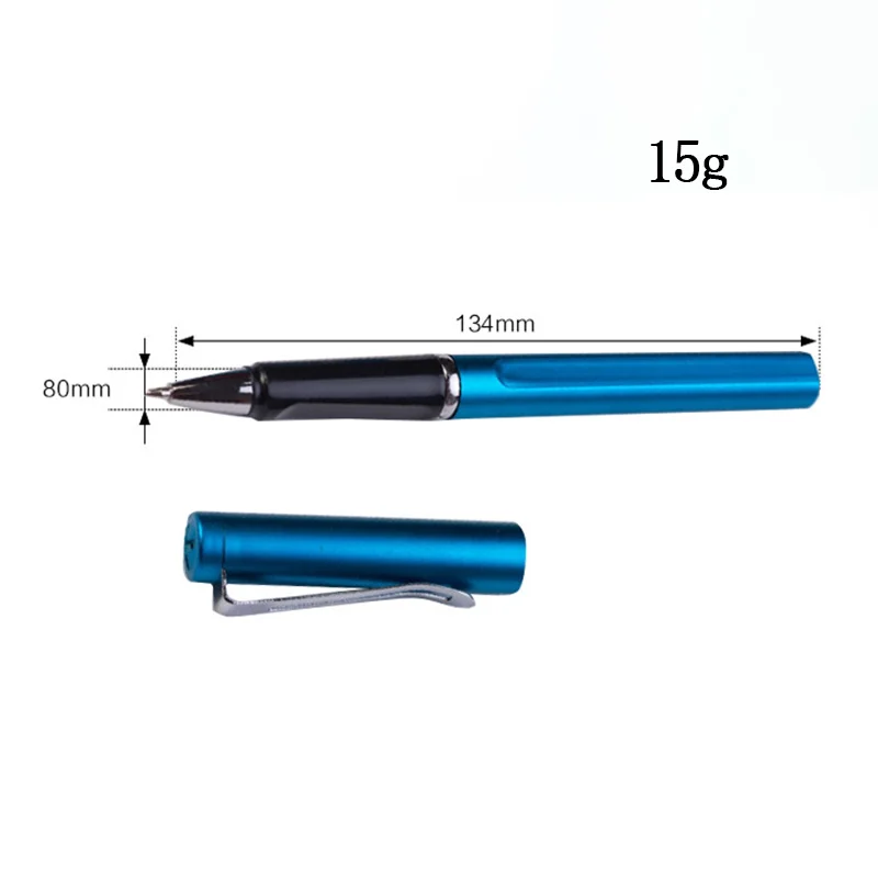 1 шт. Новая металлическая шариковая ручка для подписи гелевая школьные