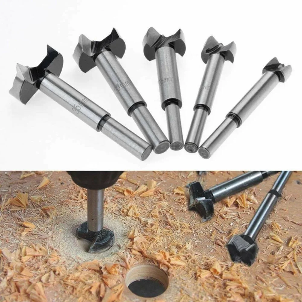 

Self-centering Round Shank Forstner Drill Bit Hole Saw Cutter Grinder Woodwork