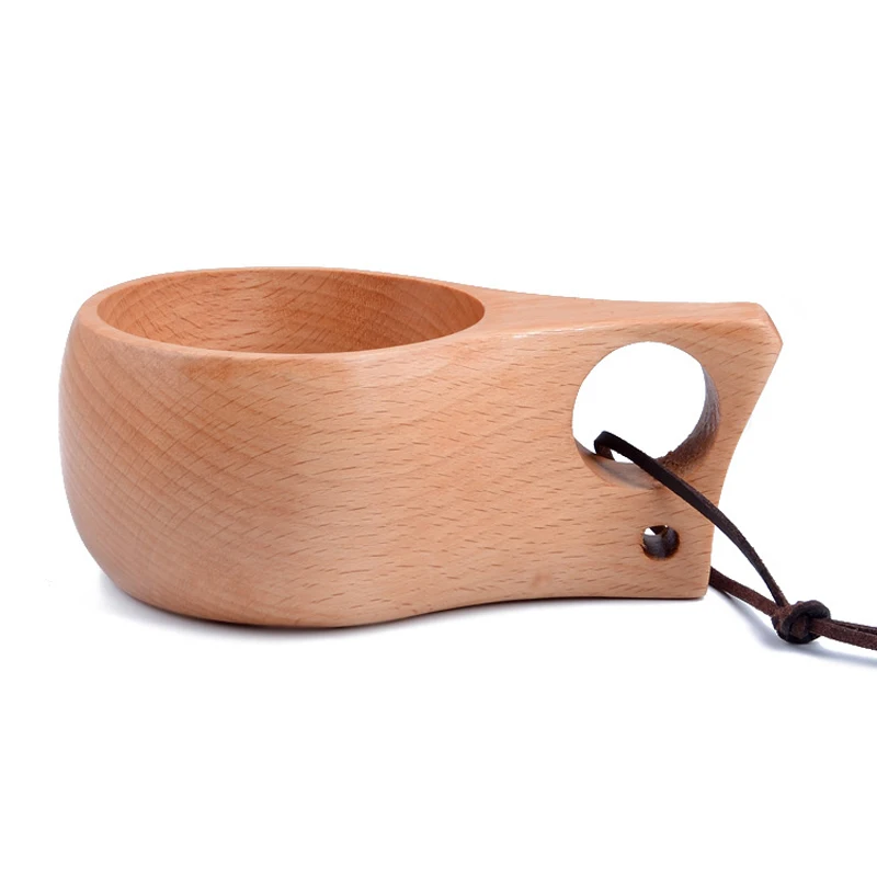 Винтажная деревянная кофейная кружка 1 шт. для кофе чая молока пива вина уличные