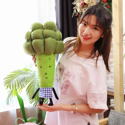 

Creative plush toy fruits vegetables dolls Carrot cauliflower pillow cushion doll for children girl birthday gift