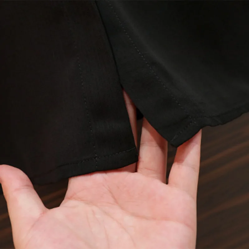 Размера плюс для женщин 2020 шик моды на пуговицах спереди платье рубашка в