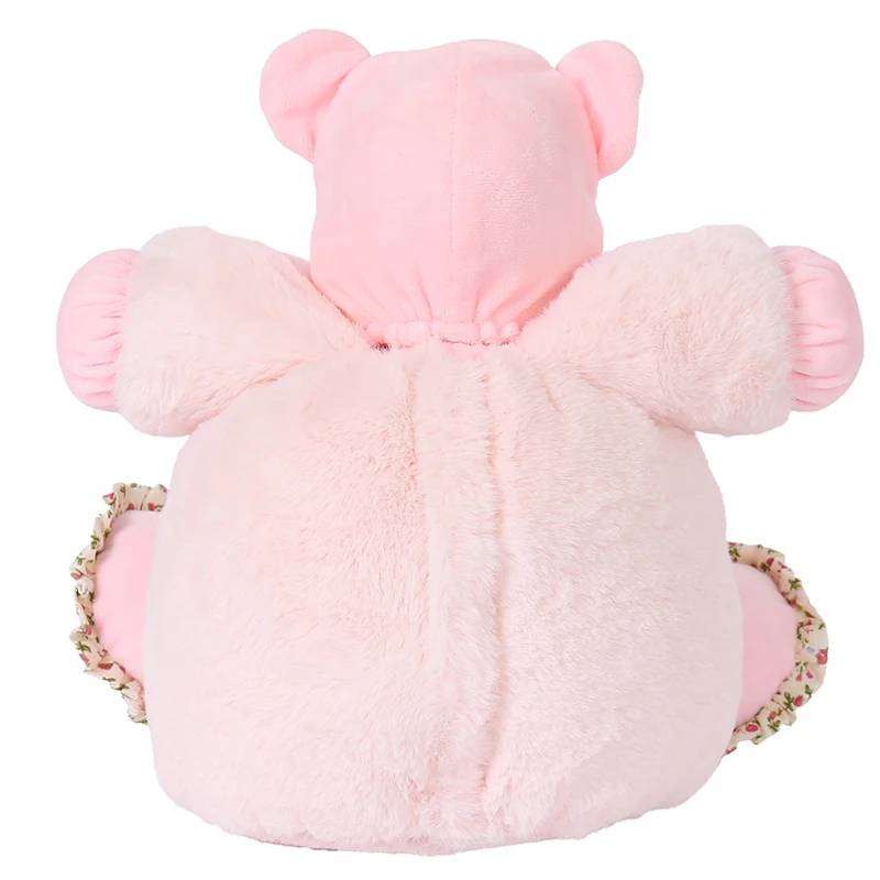 

25cm Colorful Light Plush Toys Sleeping Bear Luminous Light Reborn Baby Dolls Slilcone Projection Singing Lullaby Plush Doll