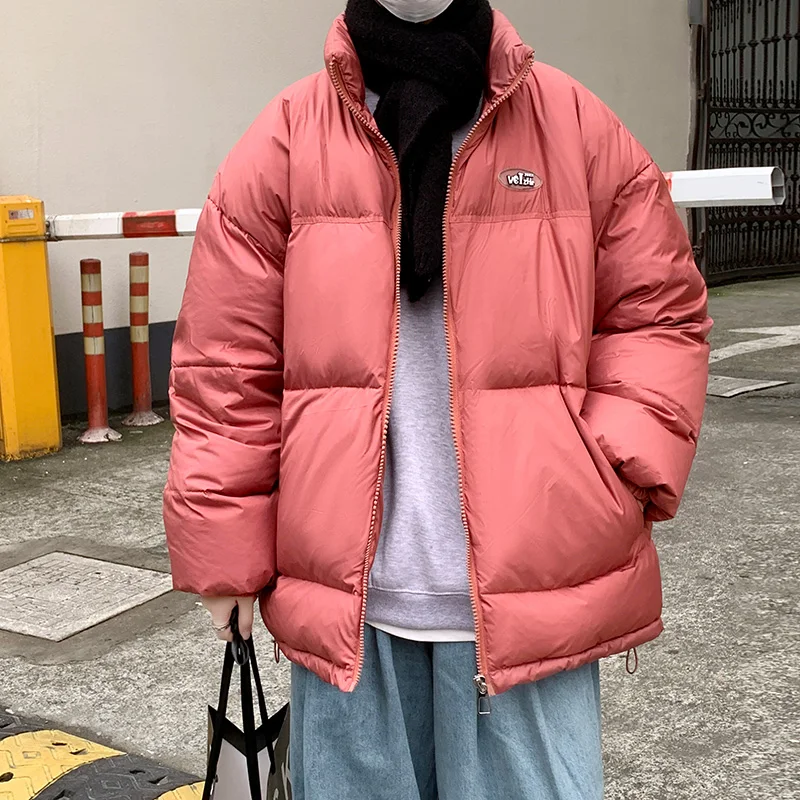 Men's winter new Hong Kong style down jacket white duck down