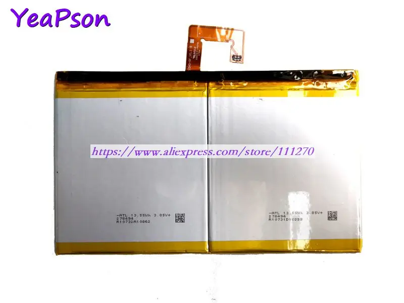 Аккумулятор Yeapson для ноутбука Lenovo TAB 3 85 В 7000 мАч L16D2P31 SB18C15128|Аккумуляторы