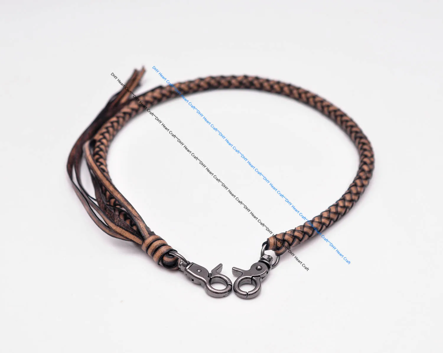 26 &quot10 мм диам Длинные кожи Ручная работа Высокое качество Натуральная Воловья