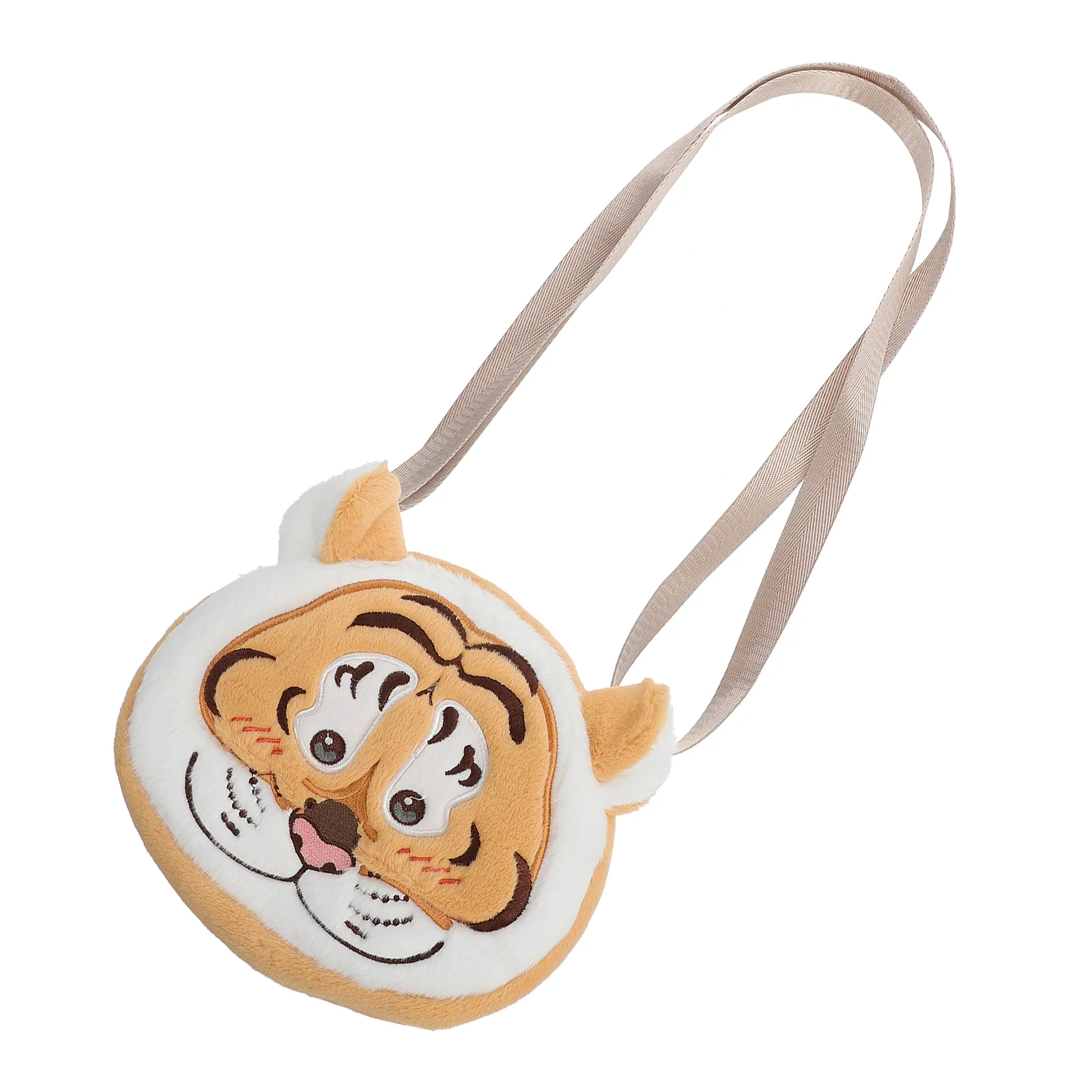 

Children Girls Shoulder Bag Tiger Animals Messenger Bag Kids Keys Coin Purse
