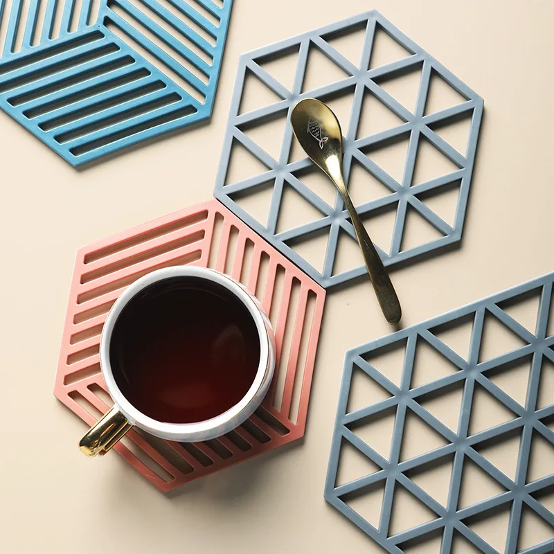 Силиконовые салфетки в скандинавском стиле домашняя термостойкая посуда с