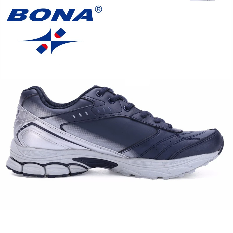 BONA New Men Running Shoes Outdoor Lightweight Walking Sport Shoes Comfortable Women Sneakers Jogging Fitness Training Shoes
