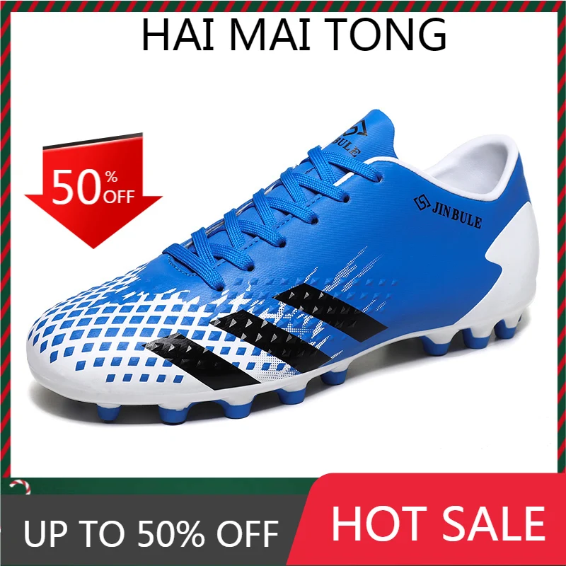 

Lightweight Sneakers Men Soccer Shoes Kids Non-Slip Training Football Boots Breathable Sports Shoes Athletic Soccer Cleats