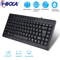 hkxa mini 95 key usb wired keyboards multimedia keyboard compact thin office keyboard for desktop pc laptops computer notebook