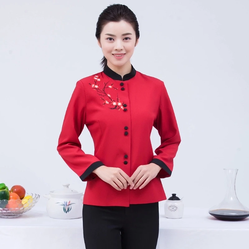 Рабочая одежда с длинными рукавами 2019 г. Весенне-осенняя рубашка цветочным