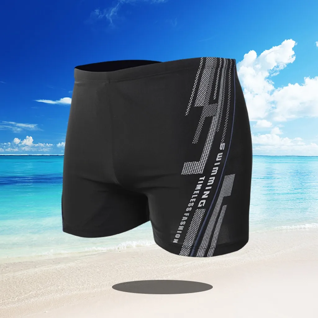 Мужские дышащие трусы-боксеры плавки пляжные шорты облегающая одежда # YL5 | Спорт