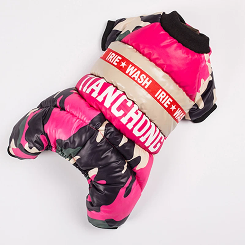 2019 зимняя одежда для собак маленьких теплое пальто куртка Водонепроницаемый