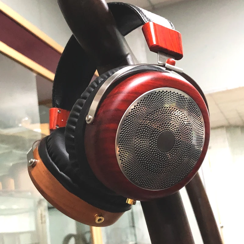 HiFi корпус наушников натуральный деревянный над ухом гарнитура Оболочка Чехол DIY 50 мм динамик блок наушников