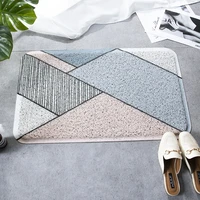 nordic ins mat carpet anti slip blanket household pvc silk floor door mats corrosion resistant home geometric door mat carpet