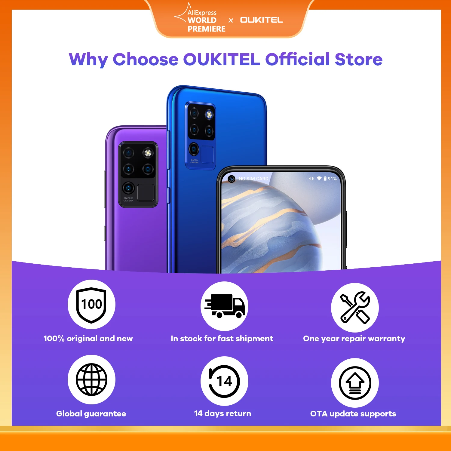 OUKITEL C21 4G смартфон Helio P60 Восьмиядерный 6 4 &quotFHD Android 10 Гб Оперативная память 64