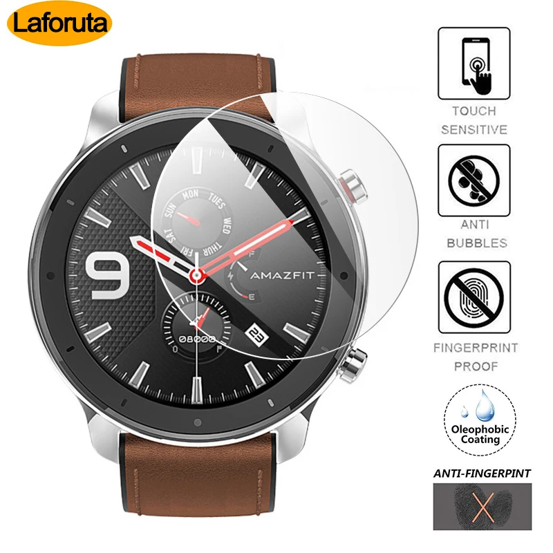 Защита экрана из закаленного стекла для Xiaomi Huami Amazfit GTR 47 мм 42 Verge / Lite защитная