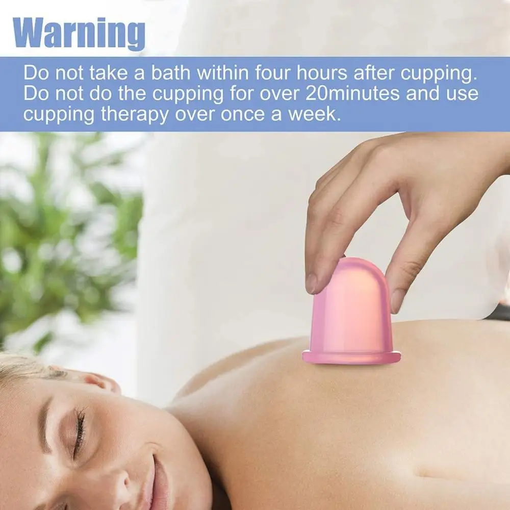 

1pc Family Full Body Massage Massgaer Helper Sillicone Anti Cellulite Vacuum Health Care Silicone Cupping Cups Drop Shipping